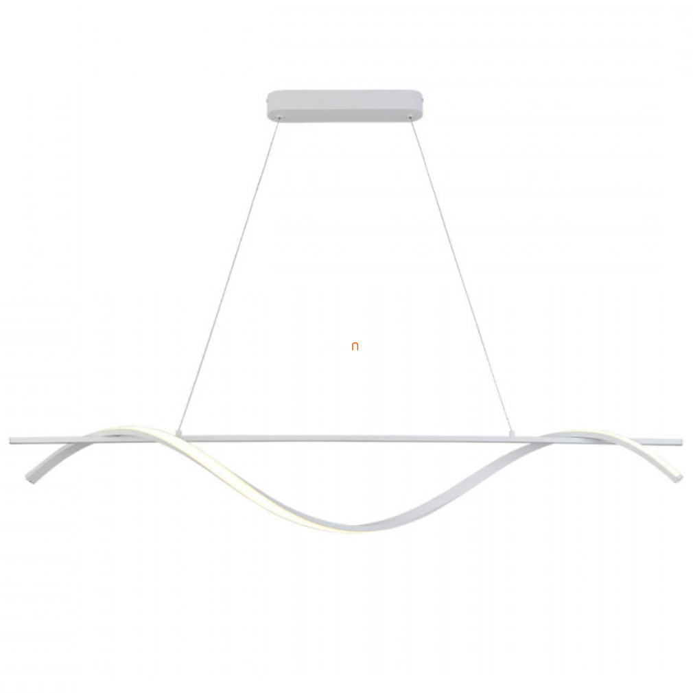 Kapcsolóval szabályozható függesztett LED lámpa 30 W, melegfehér, matt fehér színű (Savage)