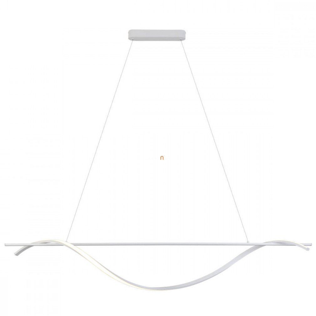 Kapcsolóval szabályozható függesztett LED lámpa 40 W, melegfehér, matt fehér színű (Savage)