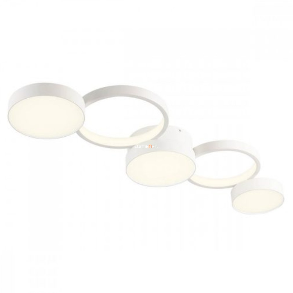 Kapcsolóval szabályozható mennyezeti LED lámpa 65 W, melegfehér, matt fehér színű (Cronos)