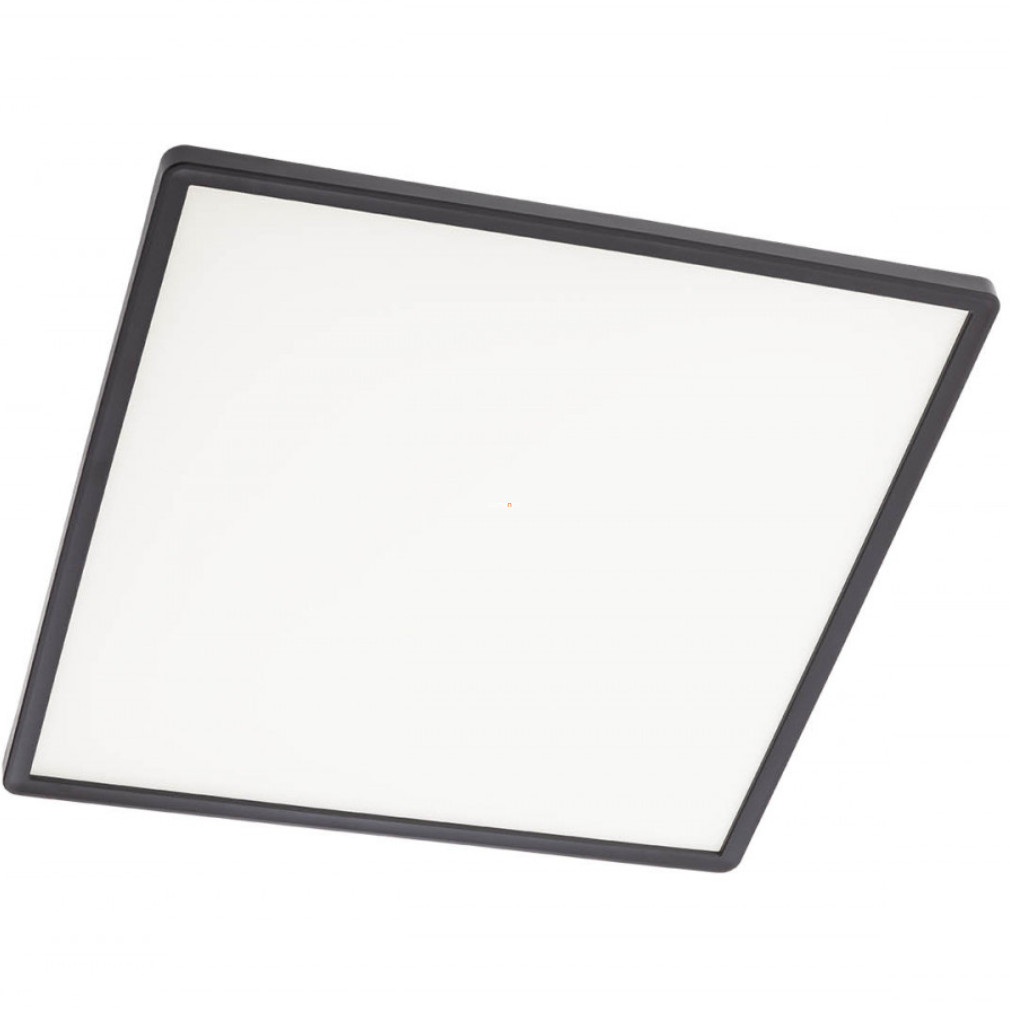 Mennyezeti LED panel, 42x42 cm, hidegfehér fényű, matt fekete (Memo)