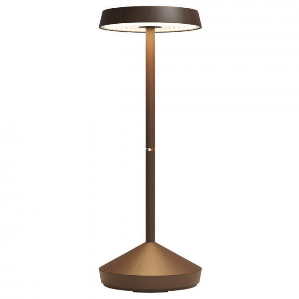Kültéri szabályozható asztali LED lámpa 2,2 W, hideg-melegfehér, barna színű (Sophie)