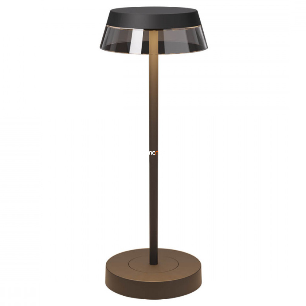 Kültéri szabályozható asztali LED lámpa 2,5 W, hideg-melegfehér, fekete (Iluna)