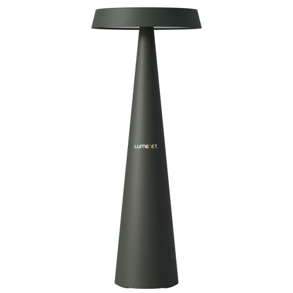 Kültéri szabályozható asztali LED lámpa 2,5 W, hideg-melegfehér, zöld színű (Tao)