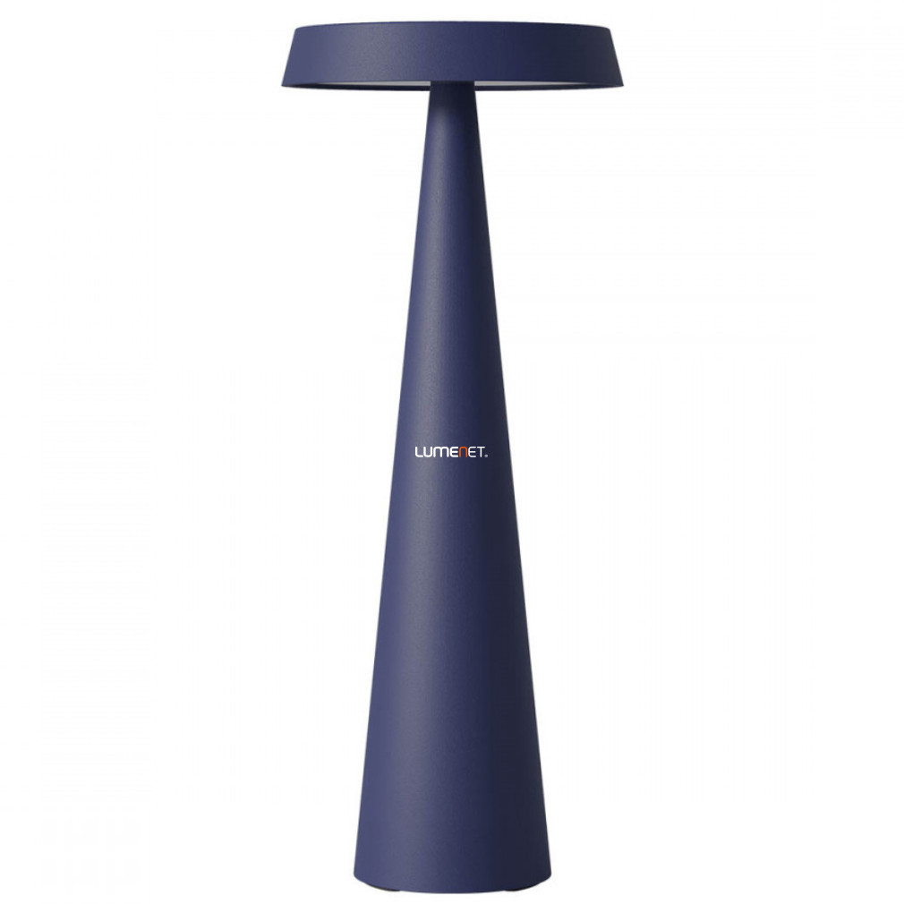 Kültéri szabályozható asztali LED lámpa 2,5 W, hideg-melegfehér, kék színű (Tao)