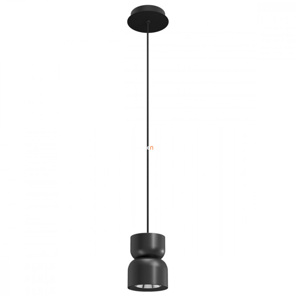 Fel és le világító függesztett LED lámpa 5+5,5 W, melegfehér, matt fekete (Yona)