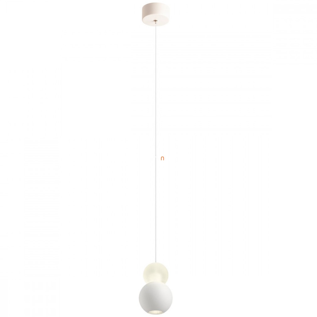 Függesztett LED lámpa 8 W, melegfehér, matt fehér színű (Aoba)