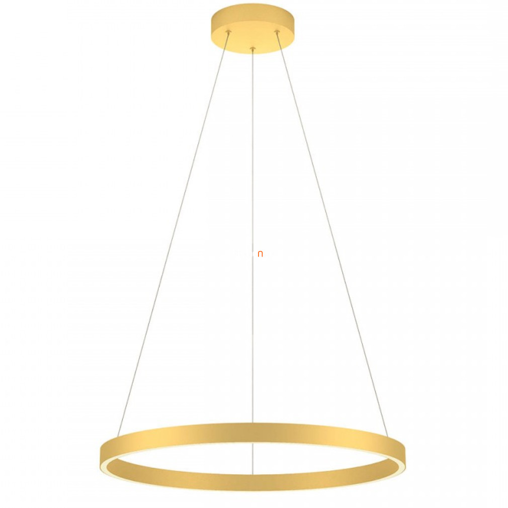 Kapcsolóval szabályozható függesztett LED lámpa 37 W, melegfehér, aranyszínű (Febe)