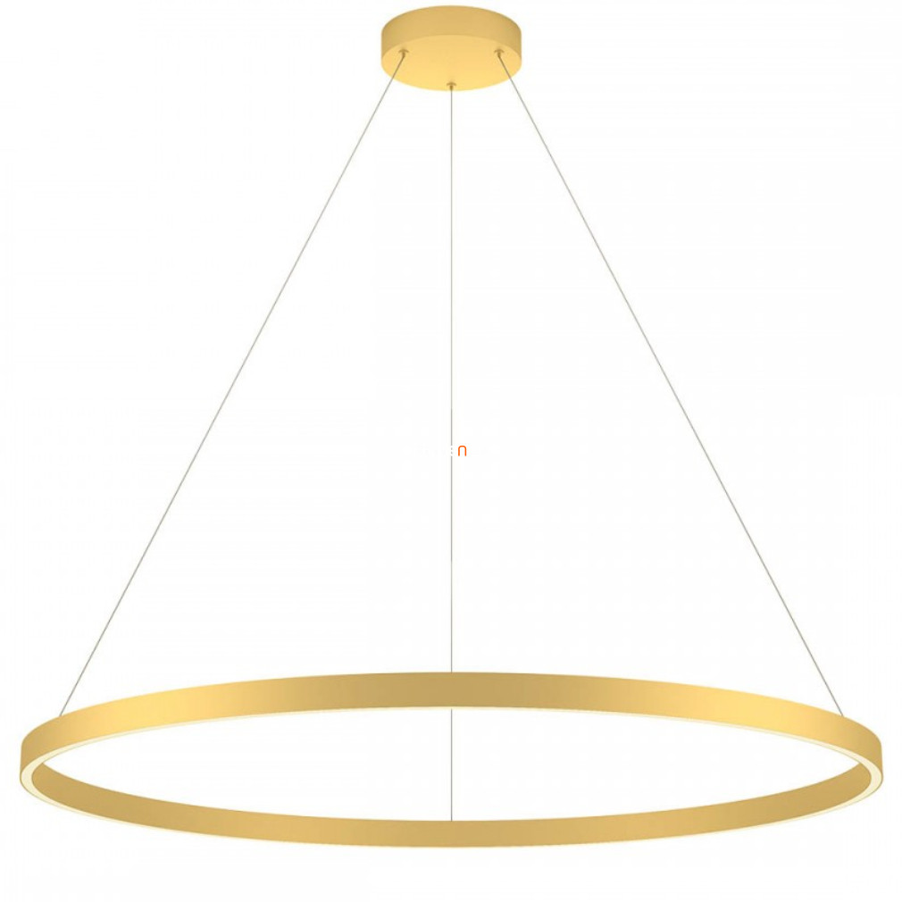 Kapcsolóval szabályozható függesztett LED lámpa 62 W, melegfehér, aranyszínű (Febe 2877)
