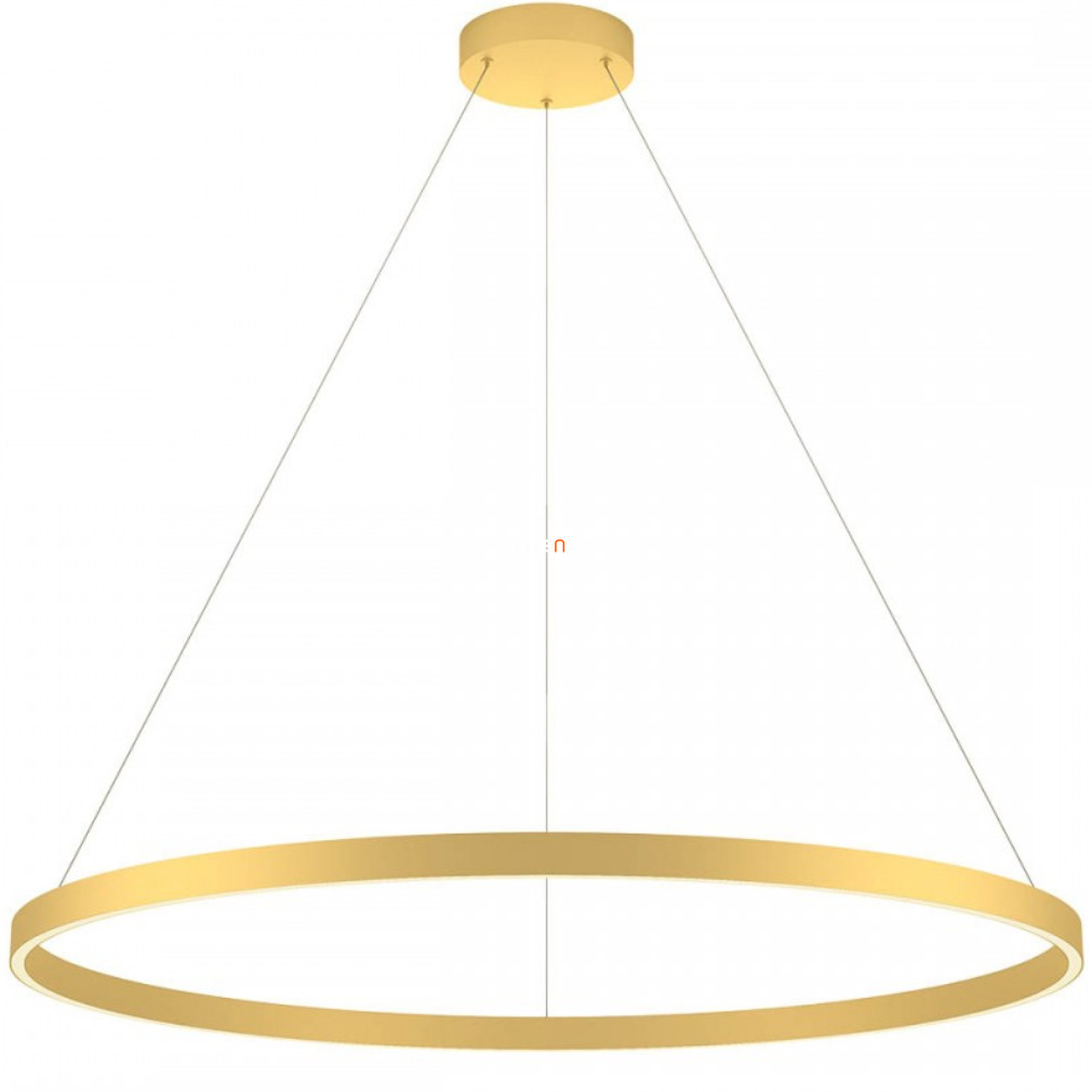 Kapcsolóval szabályozható függesztett LED lámpa 62 W, hidegfehér, aranyszínű (Febe 2878)