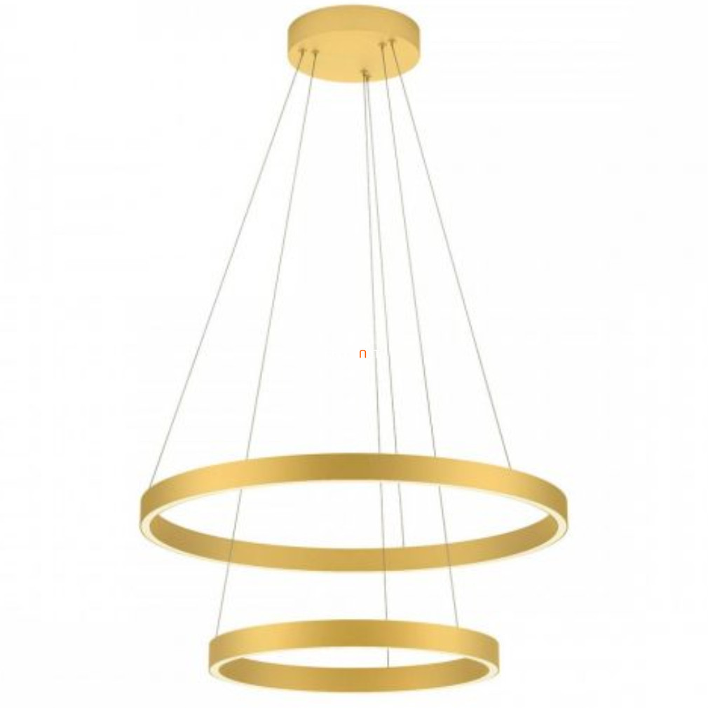Kapcsolóval szabályozható függesztett LED lámpa 62 W, hidegfehér, aranyszínű (Febe 2890)