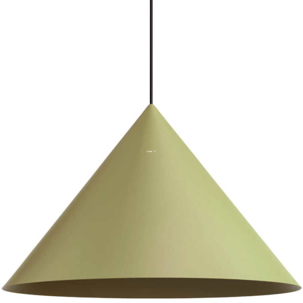 Függesztett lámpa pasztell zöld színben, 55 cm (Konos)