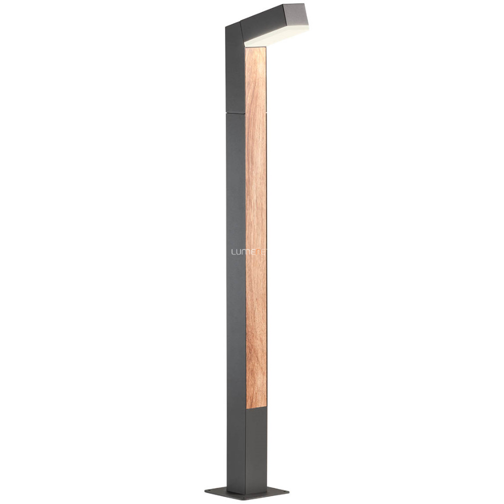 Kültéri fa hatású LED állólámpa, 65 cm (Woody)