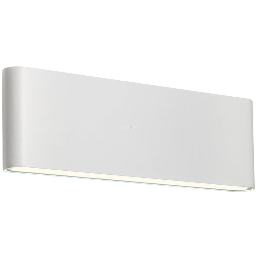 Kültéri le/fel világító fali LED lámpa, matt fehér, 3x9 cm (Pocket)