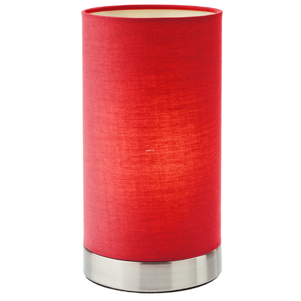 Piros éjjeli lámpa, 20 cm (Tube)