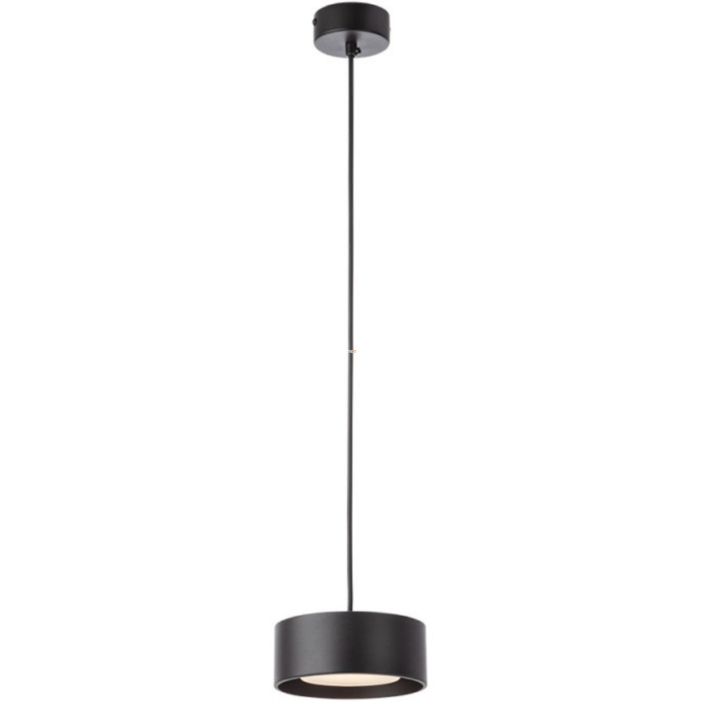 Függesztett LED lámpa matt fekete színben, 15 cm (Punkt)