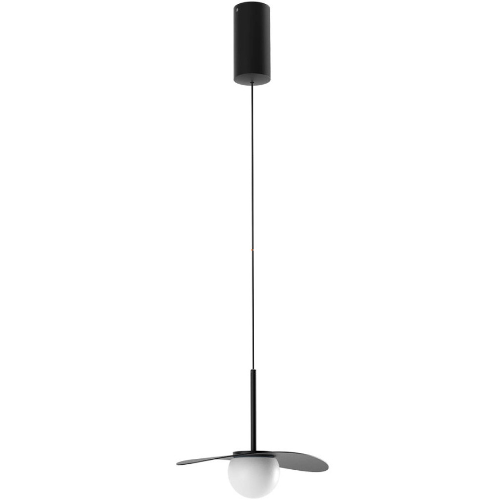 Szabályozható függesztett LED lámpa, matt fekete, 89 cm (Cody)