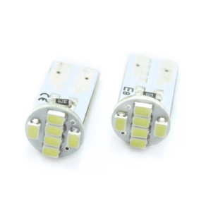   Carguard CLD011 T10 LED helyzetjelző izzó 12V, 0,6W, 6000K, 42lm, 6 LED, 2 darabos, 0.6 W, 2 db/csomag, gépjárművek helyzetjelzéséhez és belső világításához