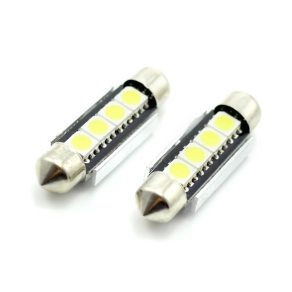   Carguard CAN107 Szofita LED utastér és rendszámtábla világításhoz 39mm, 12V, 3W, 72lm, CAN-Bus, 2 darabos Off Road, 2 db/csomag