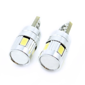   Carguard CAN120 Szofita LED utastér világításhoz, T10, 12V, 3W, 6000K, 180lm, CAN-Bus, 6 LED COB, 2 darabos Off Road, 2 db/csomag