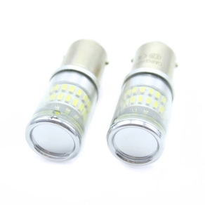  Carguard CAN124 LED kiegészítő izzó, féklámpa, BA15D, 12V, 3,5W, 6000K, 400lm, CAN-Bus, 48 LED, 2 darabos Off Road, 2 db/csomag
