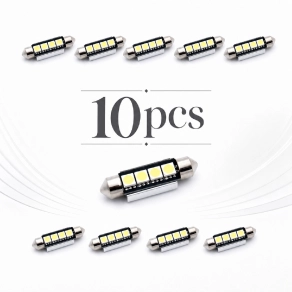   Carguard CLD308 CAN-Bus szofita LED 41mm, 12V, 3W, 72lm, LED SMD, 10db/csomag Off Road, gépjárművek helyzetjelzéséhez és belső világításához