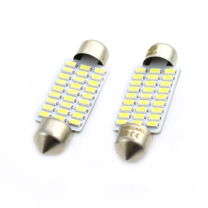   Carguard CLD024 Szofita LED utastérhez, rendszámtábla világításhoz 39mm, 12V, 1,5W, 189lm, 27 LED, 2 darabos, 1.5 W, 2 db/csomag