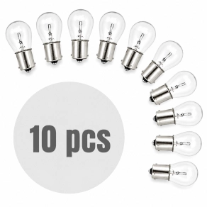   Carguard BAA022 Autó izzó P21W - BA15s 12V 21W, 10 darabos, 10 db/csomag, gépjárművek külső világításához, 12 V-os kivitel
