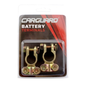  Carguard BBA002 Autó akkumulátor saru készlet Réz, akkumulátorok elektromos csatlakoztatásához, 12 V-os kivitel, járművilágítási használatra