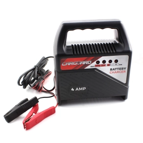   Carguard CBC001 Autó akkumulátor töltő 12V, 4A, autóakkumulátorok töltéséhez