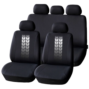   Carguard HSA004 Univerzális autó üléshuzat készlet fekete, az autóülések védelméhez