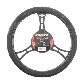   Kormányvédő - 38 cm - HVA005 - csúszásmentes, masszírozó golyókkal - fekete