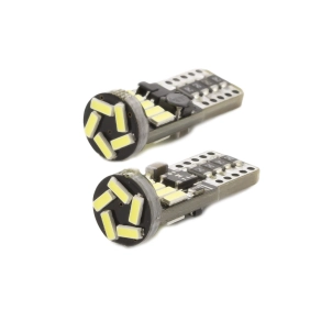   Carguard CAN127 T10 LED belső világításhoz, csomagtérhez W5W, 12V, 3W, 180lm, fehér, CAN-Bus, 2 darabos Off Road, 150 lm, 2 db/csomag