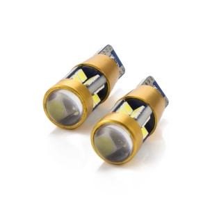   T10 LED belső világításhoz, csomagtérhez W5W, 12V, 5W, 300lm, fehér, CAN-Bus, 2 darabos Off Road - Carguard CAN130
