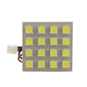   Carguard CLD314 SMD LED panel, W5W, C5W, BA9s, 12V, 3W, 320lm, 35x35mm, fehér, kétoldalas ragasztó Off Road, autós használatra