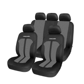   Carguard HSA011 Univerzális autó üléshuzat készlet prémium szürke+fekete