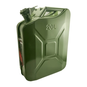   Carguard CCM003 Üzemanyag kanna fém 20 l, üzemanyag biztonságos tárolásához