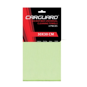   Carguard LMF002 Mikroszálas kendő készlet 4 db, 30x30 cm, 4 db/csomag, autós használatra