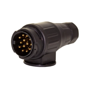   Carguard PRA003 Utánfutó csatlakozó 13 pólusú 12 V-os, utánfutók elektromos csatlakoztatásához, 12 V-os kivitel