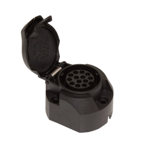   Carguard PRA004 Utánfutó aljzat 13 pólusú 12 V-os, utánfutók elektromos csatlakoztatásához