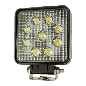   Carguard CLL011 Off-road LED munkalámpa 12-312 V, 27W, 6000-7000K, 2000lm, IP67, 120°, 127,5x115x55mm, 9 SMD LED, autós használatra