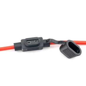   Carguard USC008 Autós biztosítéktartó készlet MINI típusú, vízálló 5 db 22 cm rézkábel, max. 15A, 5 db/csomag, autós használatra