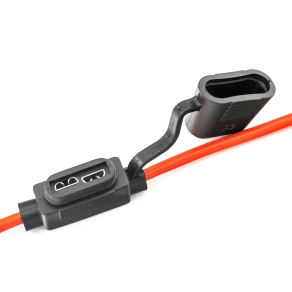   Carguard USC009 Autós biztosítéktartó készlet MIDI típusú, vízálló 5 db 23 cm rézkábel, max. 20A, 5 db/csomag, autós használatra
