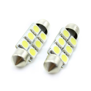   Carguard CLD017 LED izzó szofita 41mm, 12V, 1,5W, 6000K, 108lm, rendszámtáblába, 6 LED, 2 darabos, Off Road, 1.5 W, 2 db/csomag