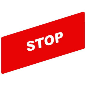   Schneider Electric Easy Harmony XB2 - ZBY02304C - Felirati tábla, 8x27 mm, jelölt STOP, műanyag