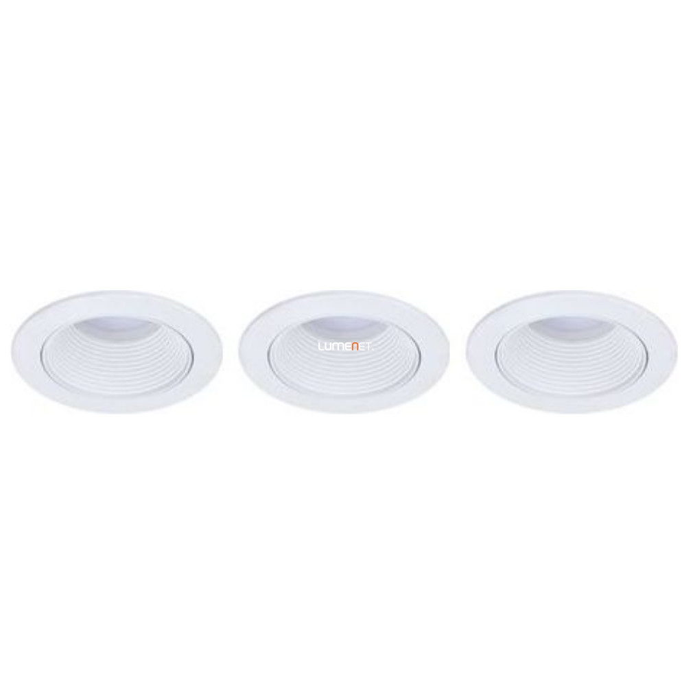 Connect Smart süllyesztett LED spot lámpa 4,7 W, hideg-melegfehér, fehér színű, három darabos (Altum RGBW)