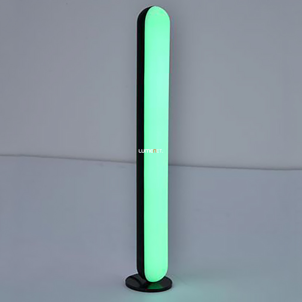 Connect Smart hordozható dekorációs LED lámpa, applikációval és távirányítóval változtatható fényszínek, RGB, fekete, 10 W, 600 lm - Bardo Lutec 8505601012, 2700-6500 K, 600 lm, 10 W
