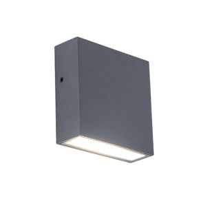   Kültéri fali LED lámpa 7,4 W, hidegfehér, antracit - Gemini XF Lutec 5104001118