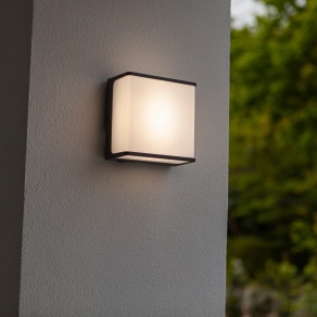 Kültéri fali LED lámpa 22 W, hidegfehér, grafit-opál - Doblo Lutec 5105003125