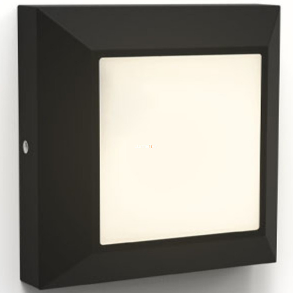 Kültéri fali LED lámpa 4,5 W, melegfehér, matt fekete (Helena)