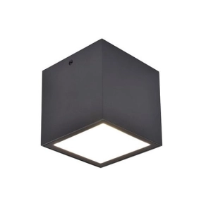   Kültéri mennyezeti LED lámpa 6,9 W, hidegfehér, szürke színű - Gemini Lutec 6389101118
